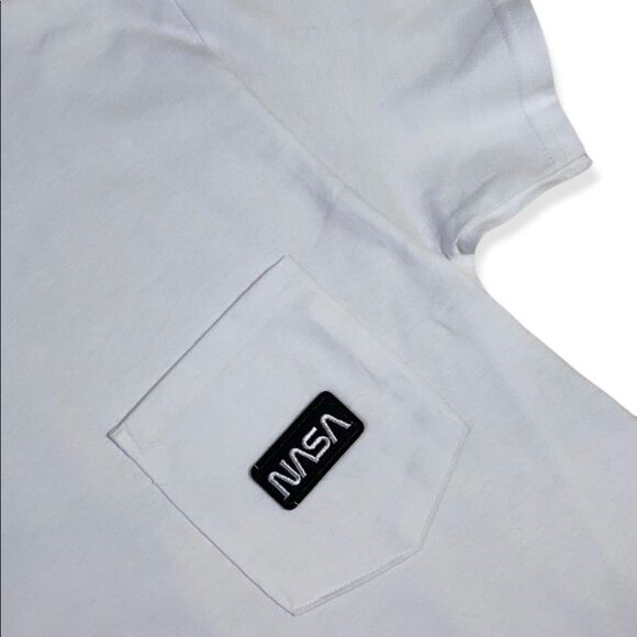 NWT Wool + Pepper Co. NASA Unisex Pocket Tee - Picture 4 of 6